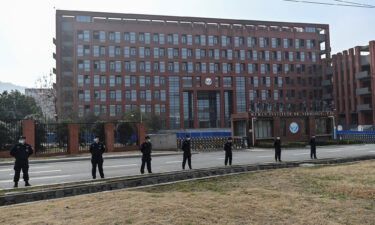 This general view shows the Wuhan Institute of Virology in Wuhan