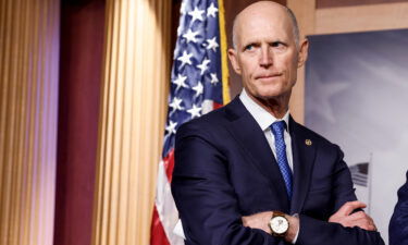 Sen. Rick Scott pictured on January 25 in Washington