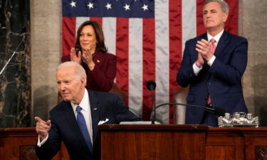 President Joe Biden delivers the State of the Union address to a joint session of Congress at the US Capitol