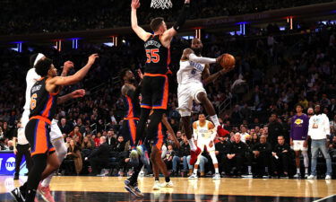 LeBron James moved up to fourth on the NBA's all-time assists list.