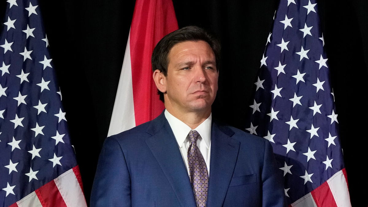 <i>Wilfredo Lee/AP</i><br/>Florida Gov. Ron DeSantis on Tuesday will release his book