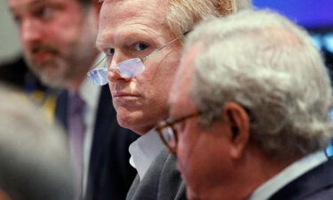 Alex Murdaugh listens to testimony during his double murder trial in South Carolina on February 13.