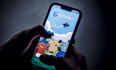 Mastodon is Twitter's most high-profile recent rival. The Mastodon app is displayed here on a smartphone in 2022 in Berlin