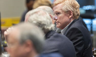 Alex Murdaugh listens during his double murder trial at the Colleton County Courthouse on Tuesday