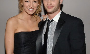 Blake Lively and Penn Badgley attend the Nina Ricci After Party For Met Ball in New York on May 5