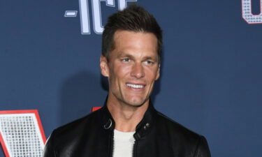 Tom Brady attends the premiere screening of "80 For Brady" in Los Angeles on January 31.