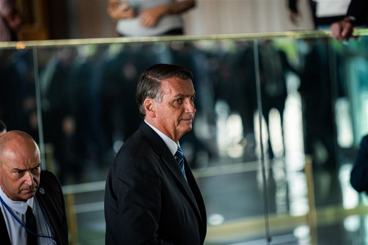 <i>Arthur Menescal/Bloomberg/Getty Images</i><br/>Senator Marcos do Val said in a press conference on February 2 that both he and Jair Bolsonaro (pictured) were present at a private discussion on December 9.