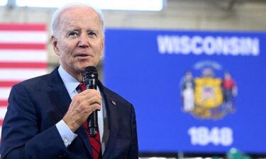 President Joe Biden speaks about his economic plan at LIUNA Training Center in DeForest