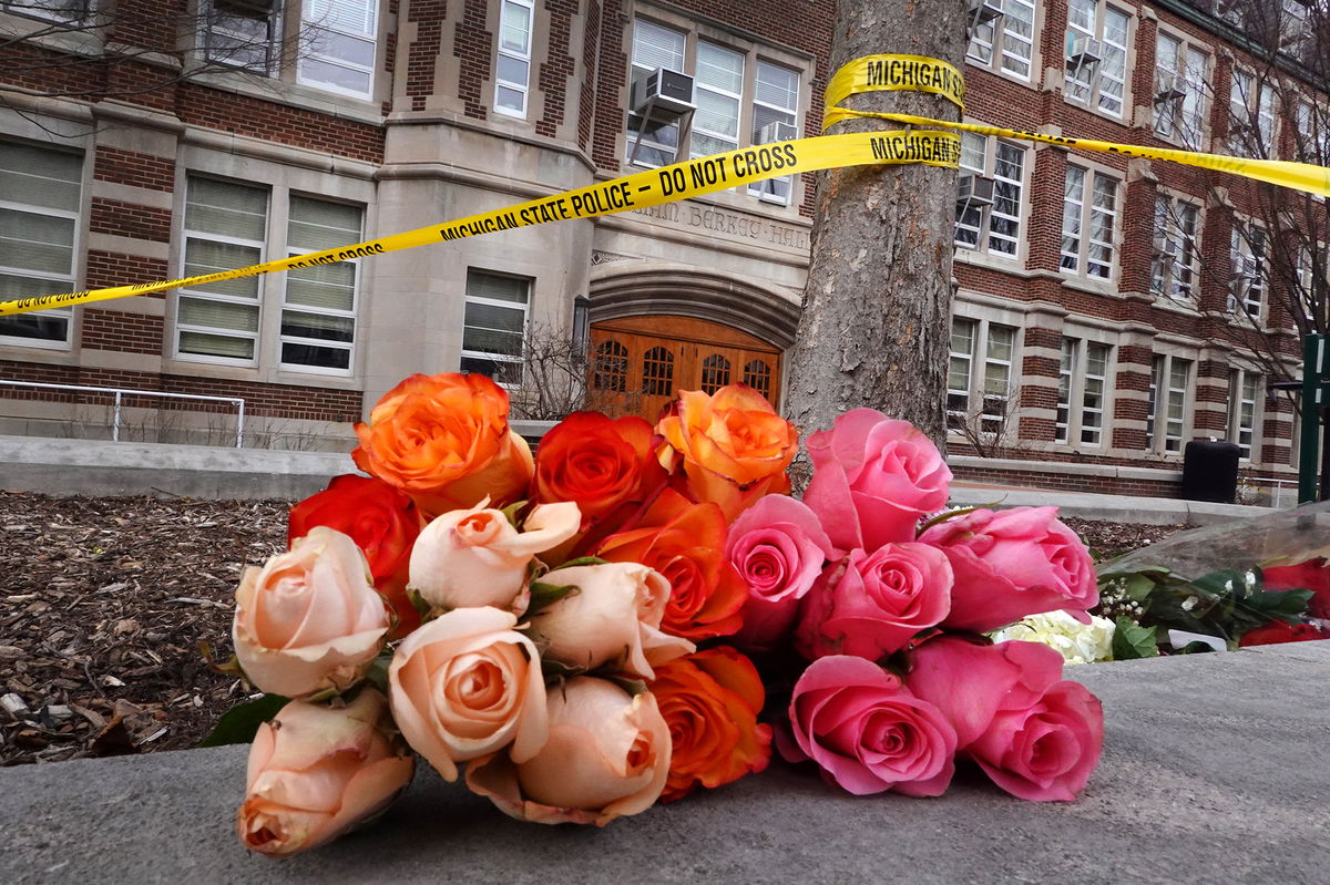 <i>Scott Olson/Getty Images</i><br/>Vanderbilt University apologized to students for using artificial intelligence to write an email about the Michigan State University mass shooting. Pictured is the Berkey Hall where a gunman shot and killed three students.