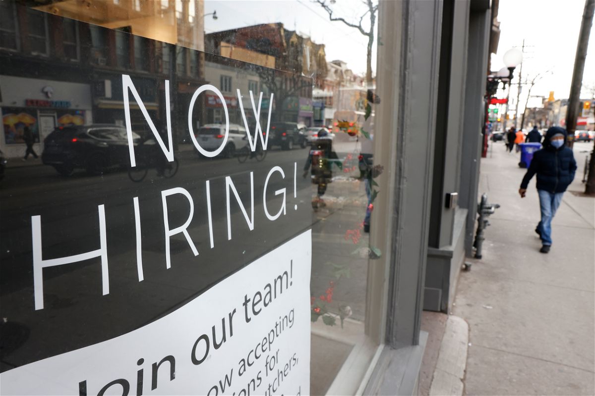 <i>Lance McMillan/Toronto Star/Toronto Star via Getty Images</i><br/>The number of job openings unexpectedly jumped in December