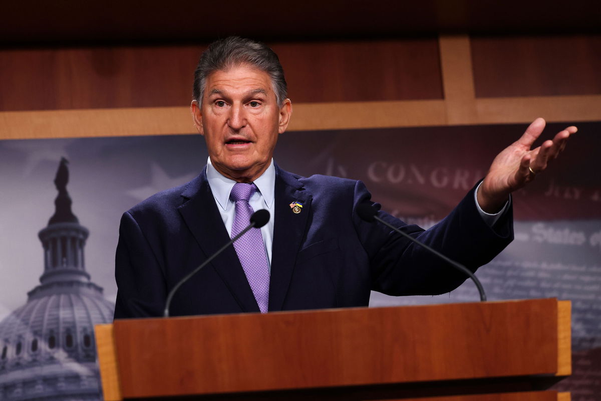 West Virginia Sen. Joe Manchin