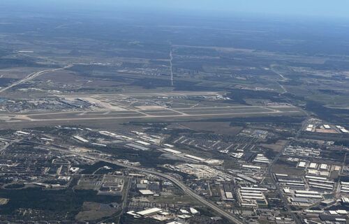 The near-collision happened at Austin-Bergstrom International Airport