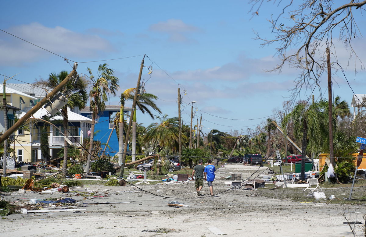 <i>Lokman Vural Elibol/Anadolu Agency/Getty Images</i><br/>A neighborhood in Fort Myers