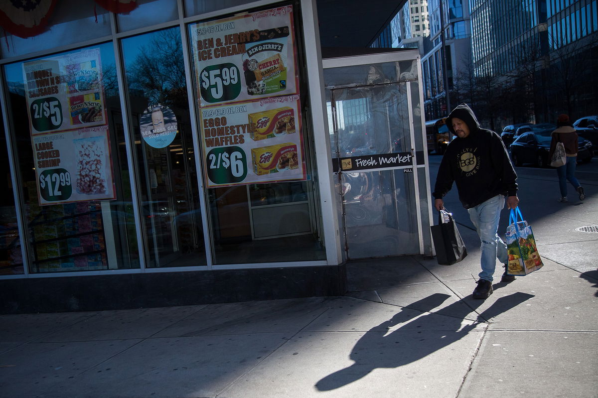 <i>Michael Nagle/Xinhua/Getty Images</i><br/>Inflation remains uncomfortably high and is many times pre-pandemic norms. Pictured is the Brooklyn borough of New York