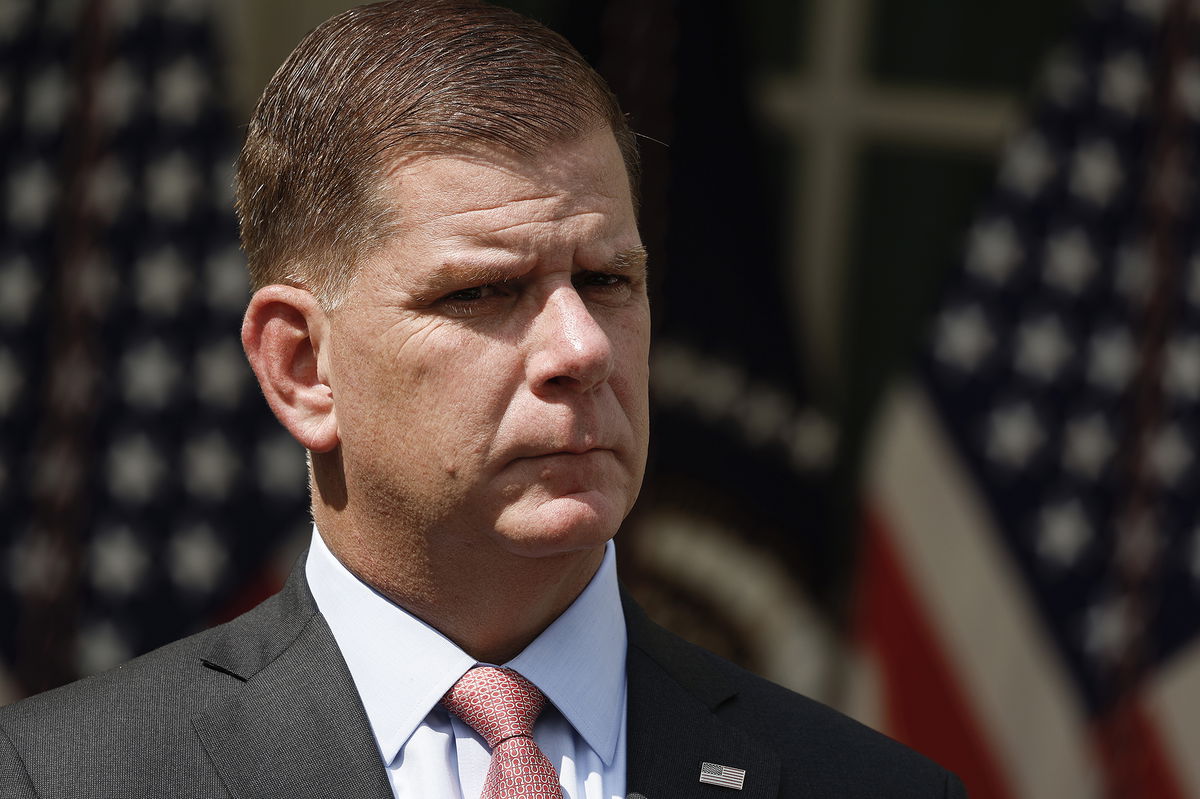 <i>Anna Moneymaker/Getty Images</i><br/>Labor Secretary Marty Walsh