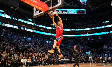 Mac McClung's gravity-defying dunks won him the contest.