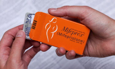 A pack of Mifeprex pills