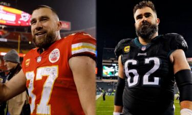 The Kelce brothers' mom might have something to do with the Super Bowl on February 12.