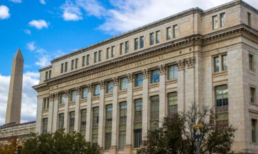 View of the United States Department of Agriculture Building in Washington