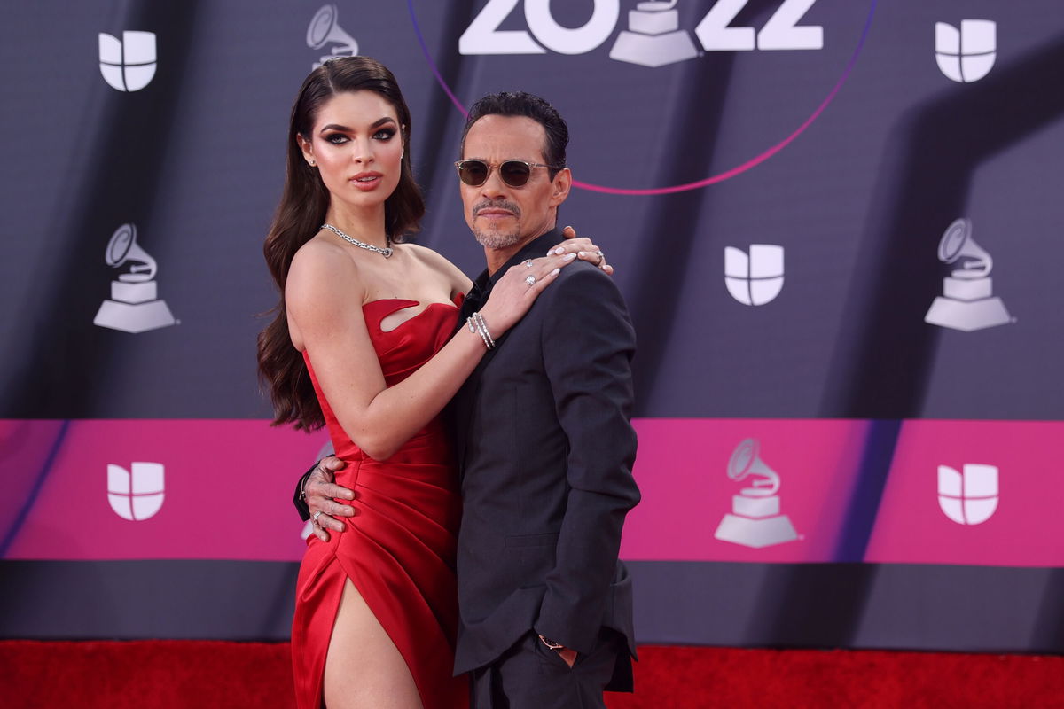 <i>Omar Vega/FilmMagic/Getty Images</i><br/>Nadia Ferreira (L) and Marc Anthony