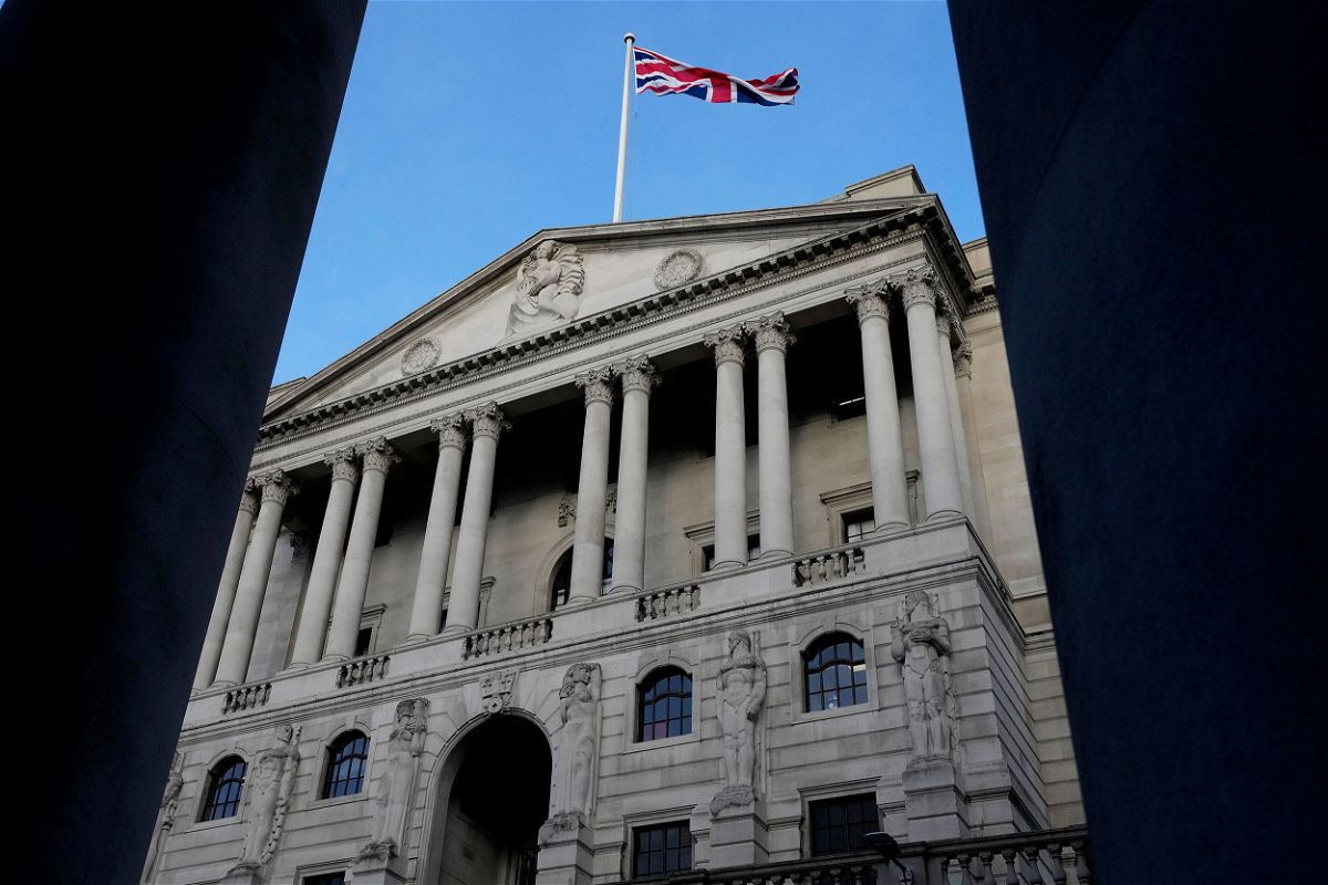 <i>Frank Augstein/AP</i><br/>The Bank of England raised interest rates by half a percentage point