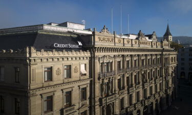 Shares of Swiss bank Credit Suisse plunged on Tuesday on report of regulatory probe. The headquarters of Swiss bank Credit Suisse are pictured here in Zurich