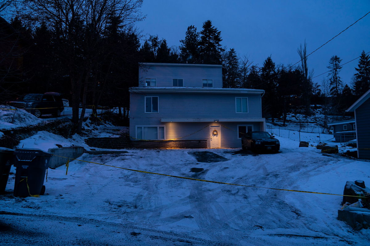 <i>David Ryder/Getty Images</i><br/>The University of Idaho plans to demolish the house where four students were murdered in November.