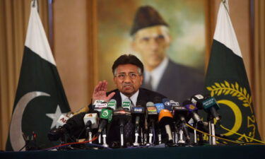 Former Pakistani President Pervez Musharraf