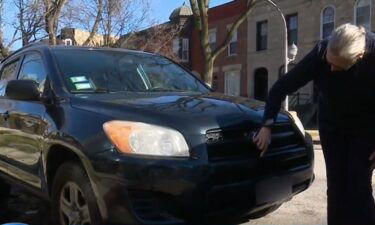 JoAnne Berens showed a popped-out bumper and two barely-there scratches.