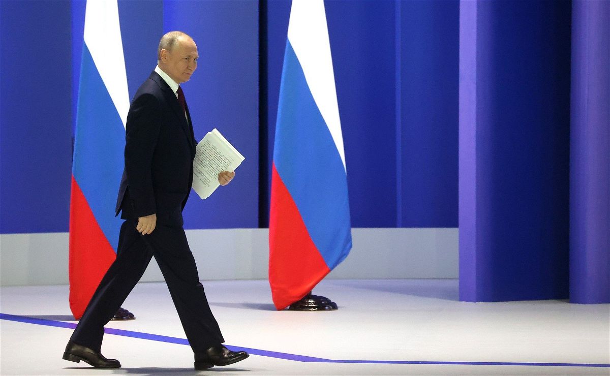 <i></i><br/>Russian President Vladimir Putin is about to give his state of the nation address in Moscow