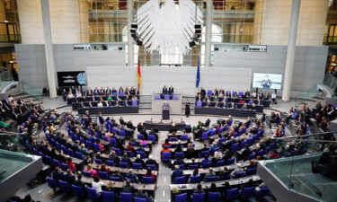 King Charles III of Great Britain speaks in the Bundestag on the second day of his trip to Germany.