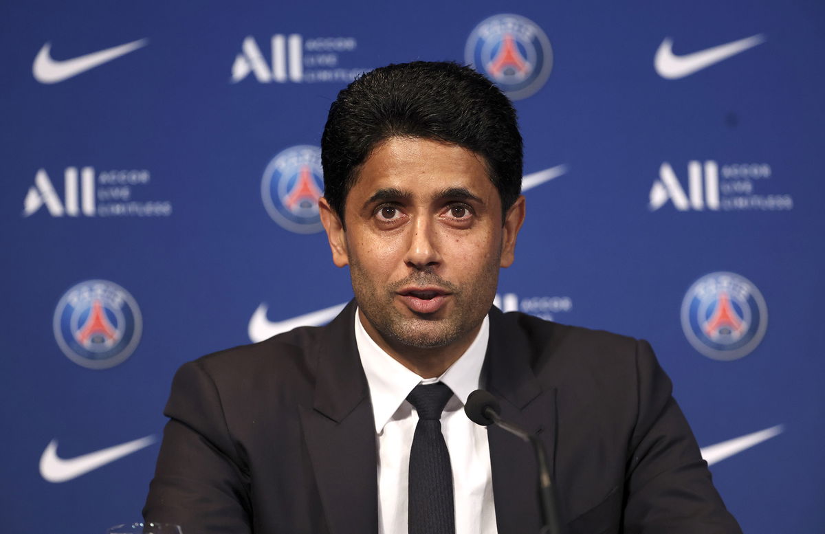 <i>John Berry/Getty Images</i><br/>Paris Saint-Germain President Nasser Al-Khelaifi