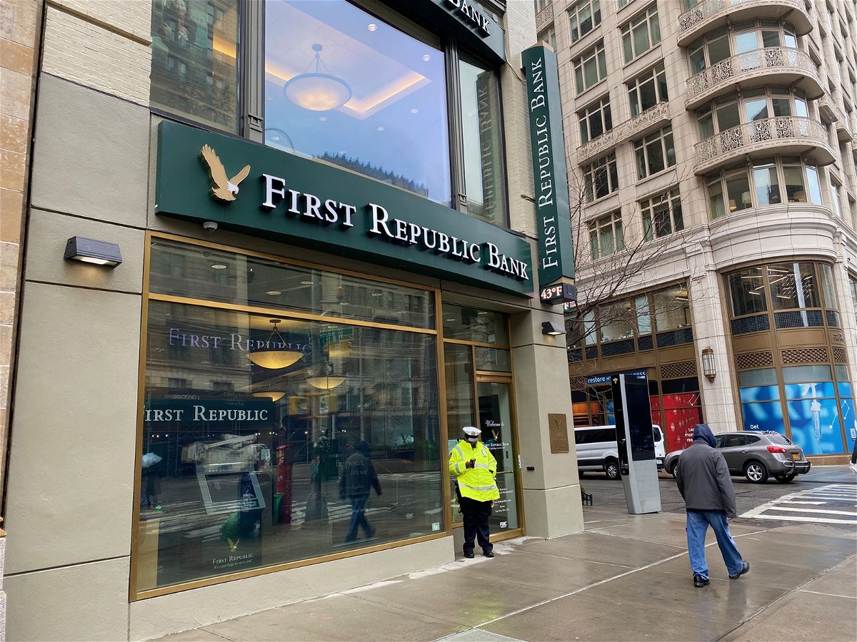First Republic Bank's credit rating was downgraded on March 15 by both Fitch Ratings and S&P Global Ratings due to concerns that depositors could withdraw their money despite federal intervention.