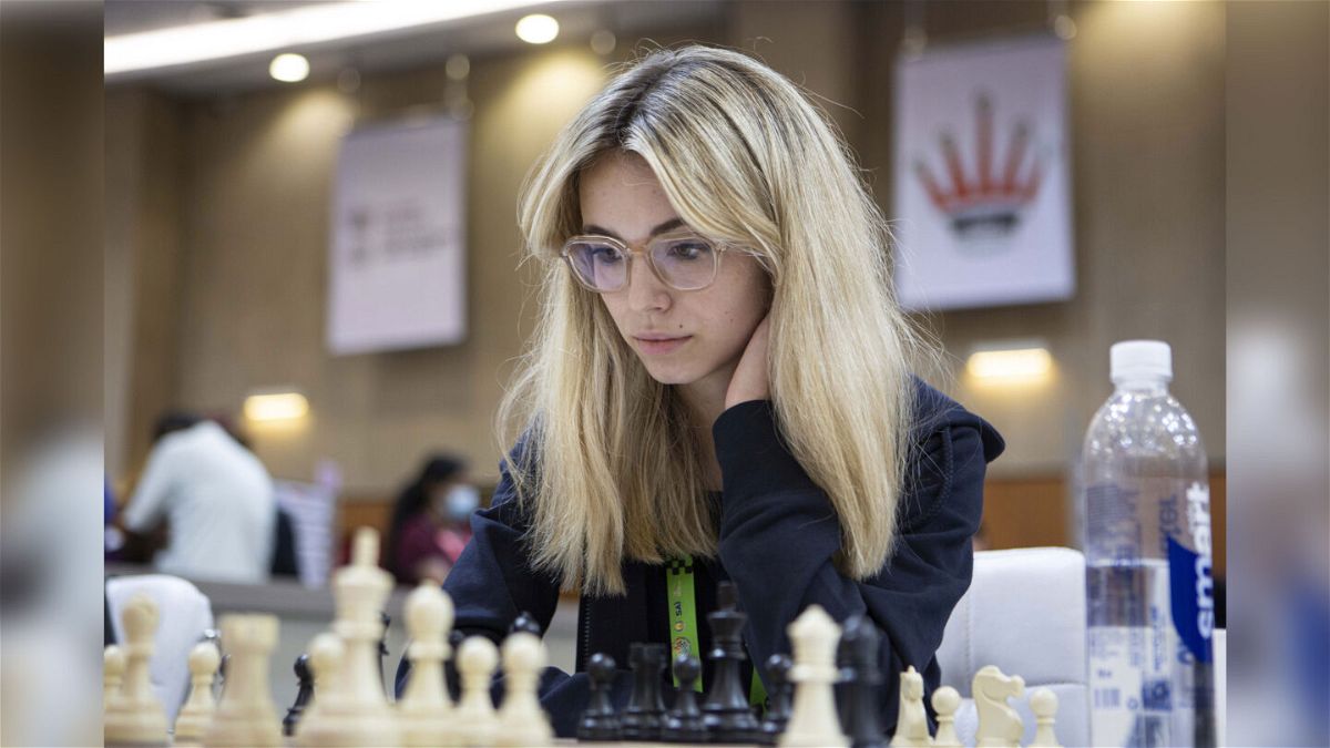 <i>Courtesy Madelene Belinki</i><br/>Anna Cramling is one of the most popular chess streamers online.