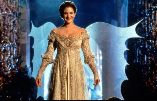 Drew Barrymore is pictured here in 'Ever After.'