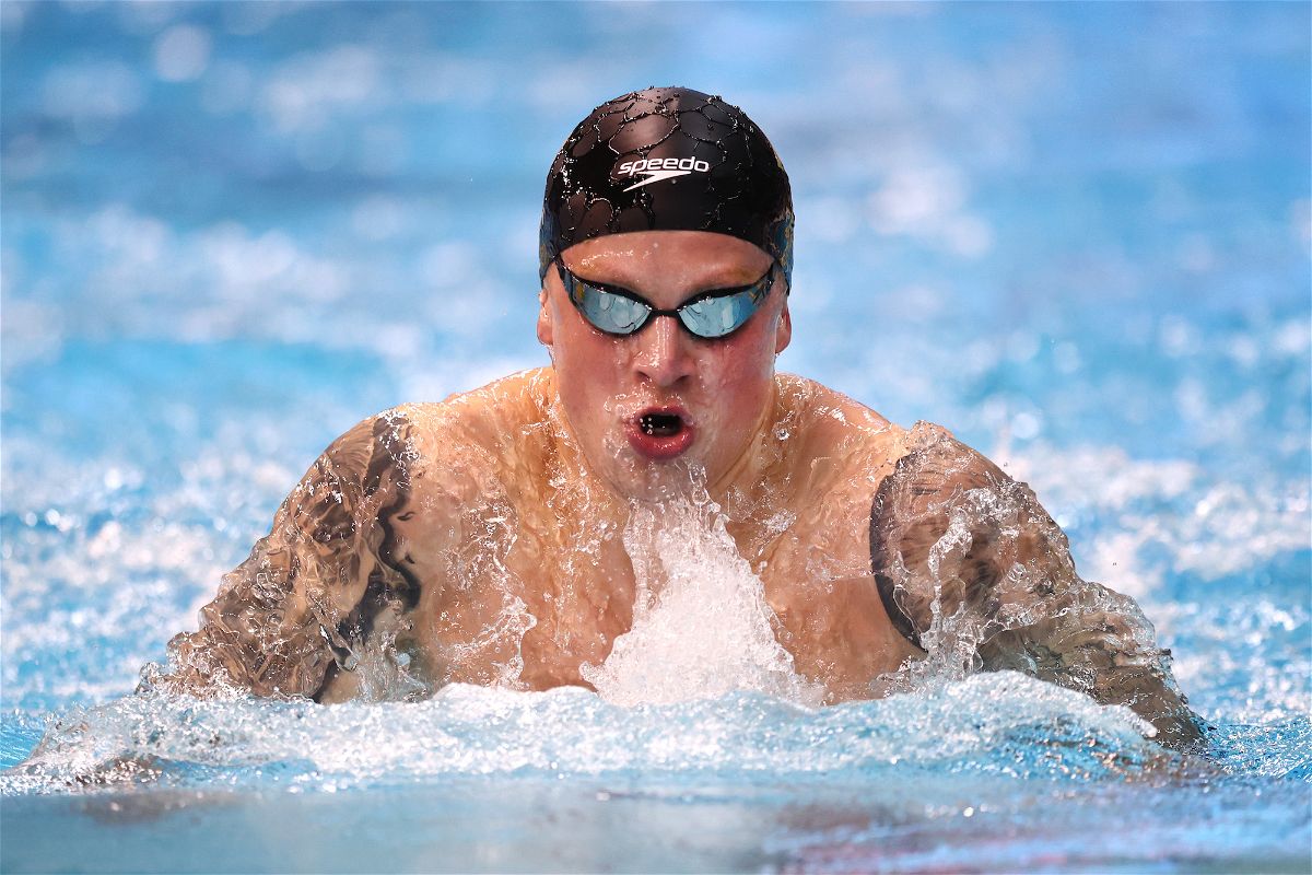 <i>Alex Pantling/Getty Images/FILE</i><br/>Adam Peaty has dominated men's breaststroke since 2014