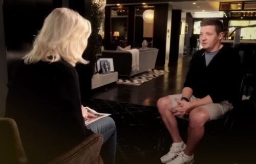 Jeremy Renner talks with Diane Sawyer on ABC News.