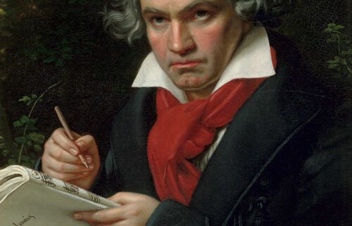 A portrait of Beethoven by Joseph Karl Stieler was completed in 1820.