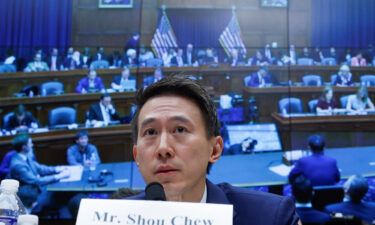 TikTok Chief Executive Shou Zi Chew testifies before a House Energy and Commerce Committee hearing as lawmakers scrutinize the Chinese-owned video-sharing app