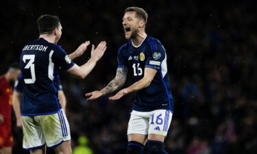 Scotland beat Spain 2-0 in a Group A Euro 2024 qualifier to earn its first victory over the Iberian nation since 1984.