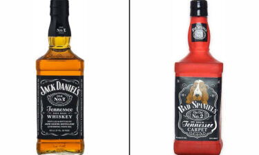 Lawyers for Jack Daniel's will argue to the Supreme Court on March 22 that a dog toy company violated federal trademark law when it parodied the distiller's bottle to sell a "Bad Spaniels Silly Squeaker" toy replete with poop-themed jokes.