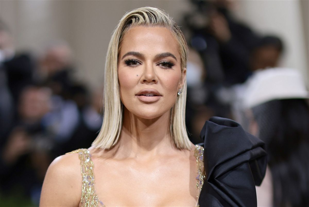 <i>Dimitrios Kambouris/Getty Images</i><br/>Khloé Kardashian at the Met Gala in 2022.