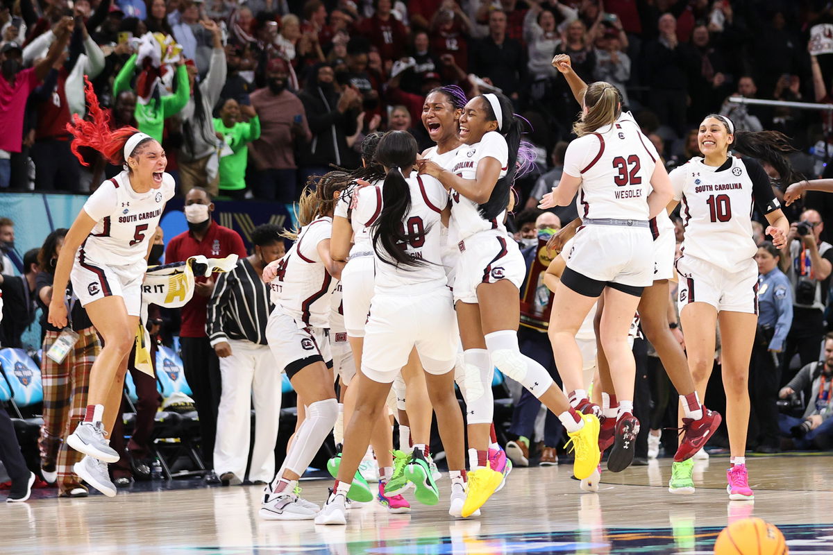 <i>C. Morgan Engel/NCAA Photos/Getty Images</i><br/>Obama predicts that the South Carolina Gamecocks will win back-to-back championships.