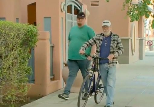<i>KCRA</i><br/>An elderly Sacramento man is back to cycling across the city after his bike was stolen a few weeks ago. Cecil Quillan