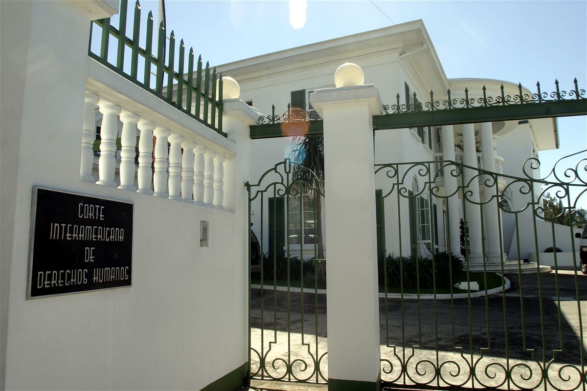 The Inter-American Court of Human Rights is seen here.
