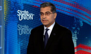 Health and Human Services secretary Xavier Becerra speaks with CNN on Sunday