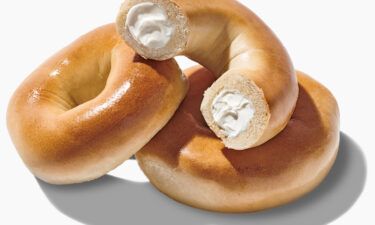 Philadelphia Cream Cheese and H&H Bagels are releasing a cream cheese stuffed bagel.