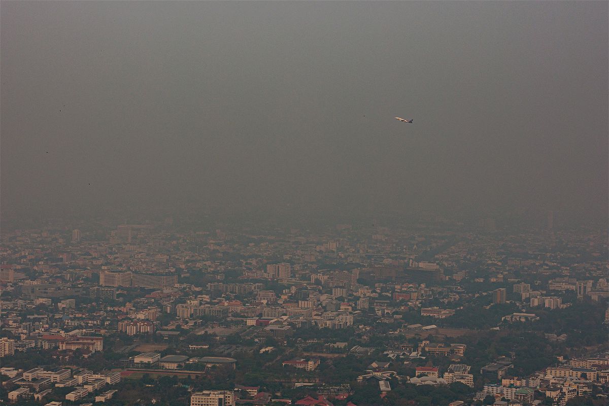 Chiang Mai is pictured here on March 12.