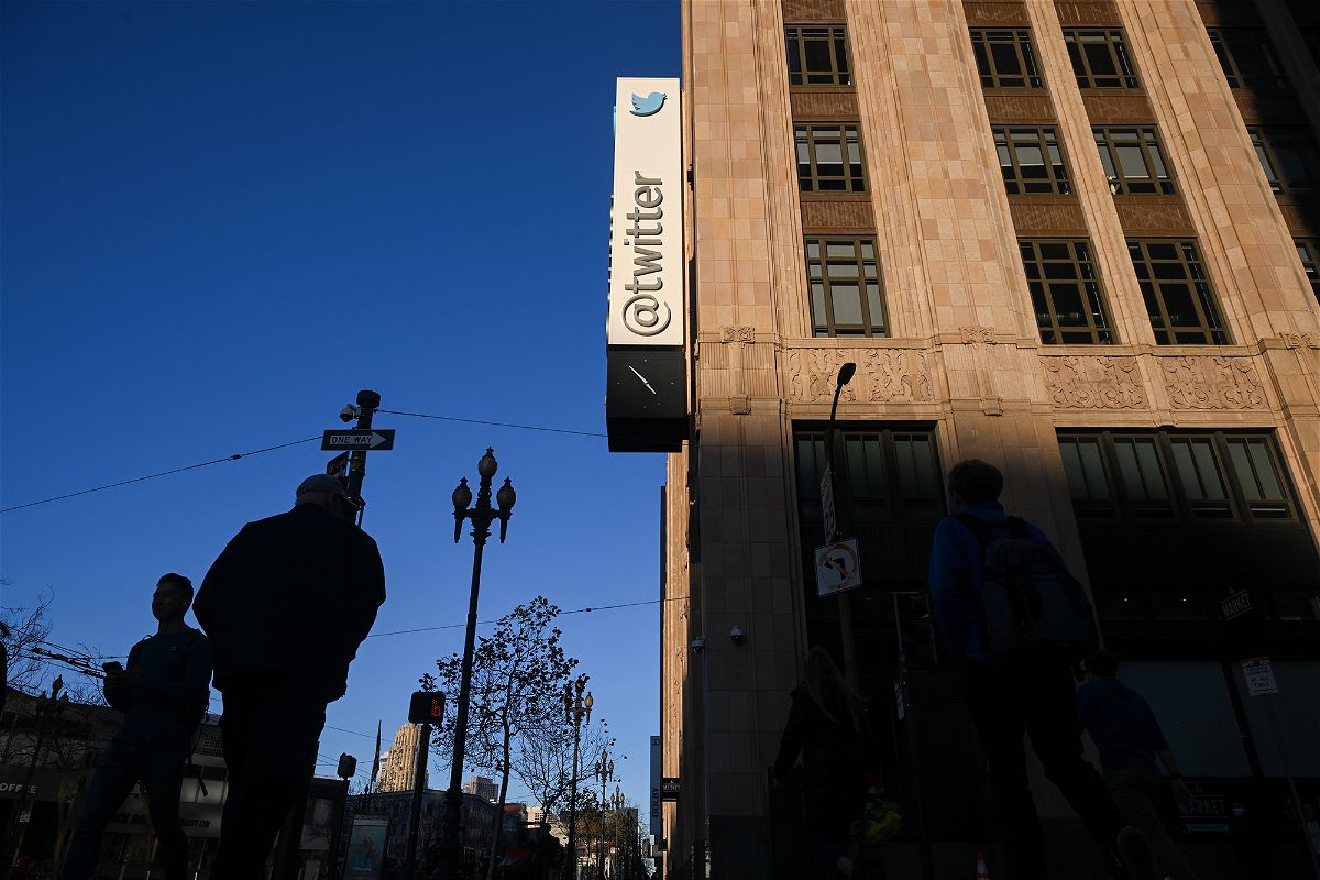 A view of Twitter Headquarters in San Francisco