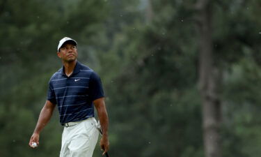 Tiger Woods could miss the cut at Augusta for the first time as a professional.